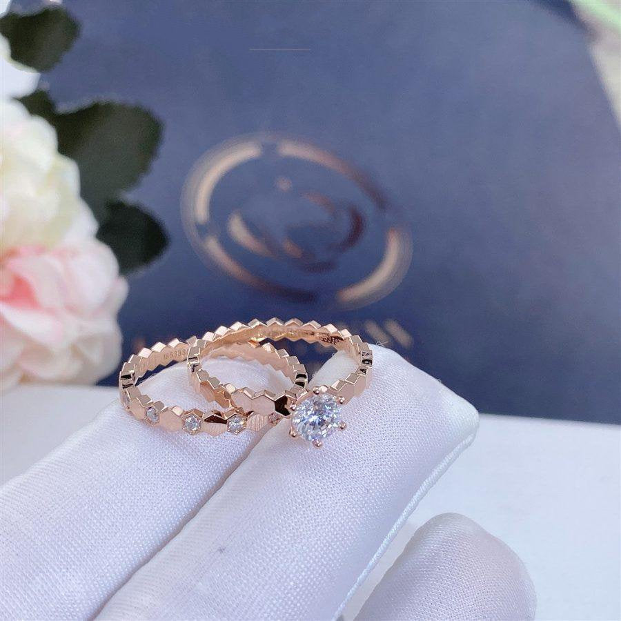 [Resenly Jewelry]BEE LOVE リング ピンクゴールド 1ダイヤモンド