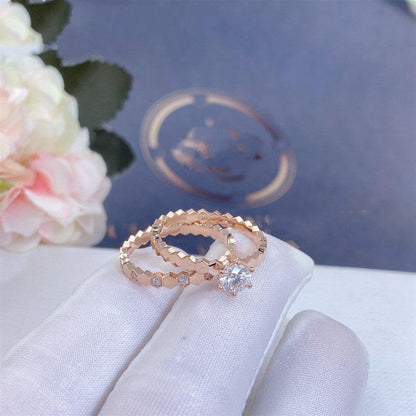 [Resenly Jewelry]BEE LOVE リング ピンクゴールド ダイヤモンド