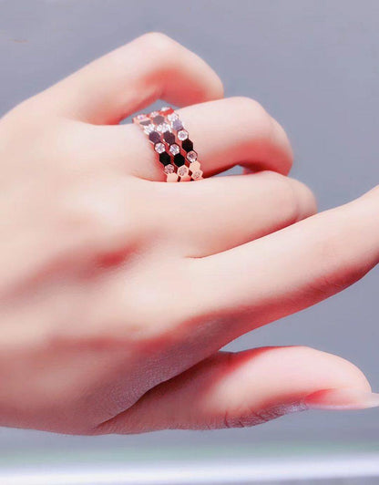 [Resenly Jewelry]BEE LOVE リング ピンクゴールド ダイヤモンド