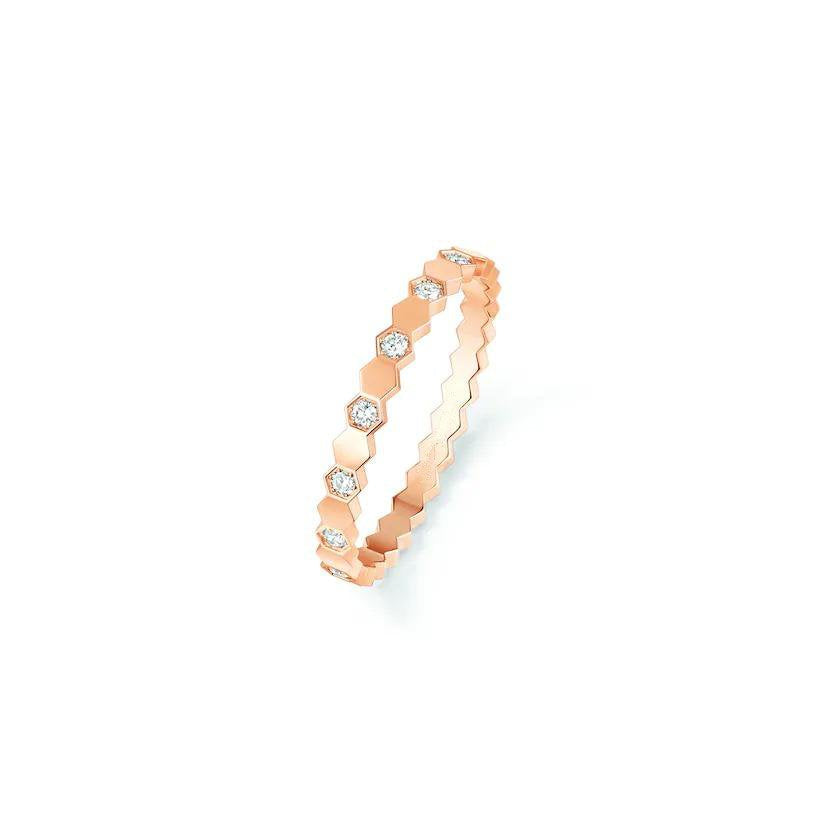 [Resenly Jewelry]BEE LOVE リング ピンクゴールド ダイヤモンド