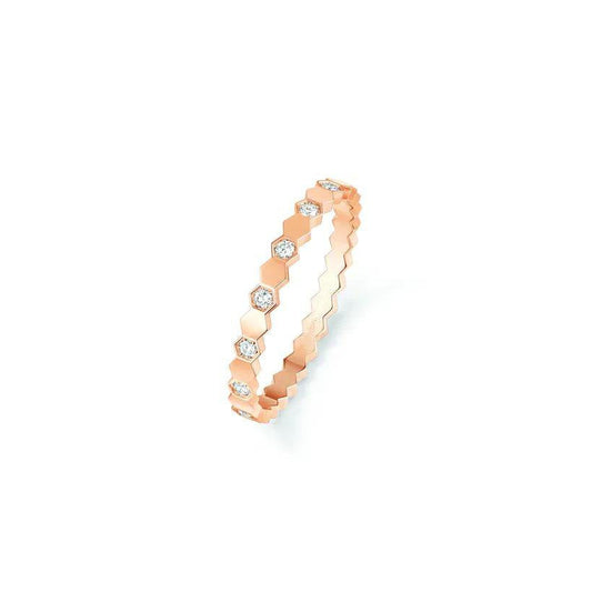 [Resenly Jewelry]BEE LOVE RING PINK GOLD DIAMOND