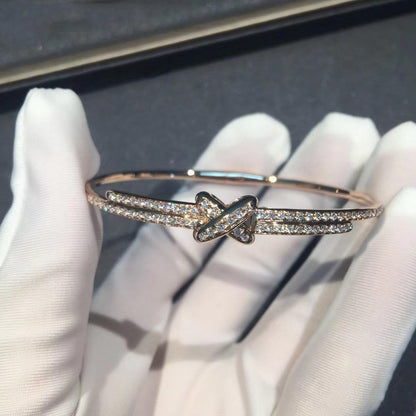 [Resenly Jewelry]JEUX DE BRACELET DIAMONDS PINK GOLD