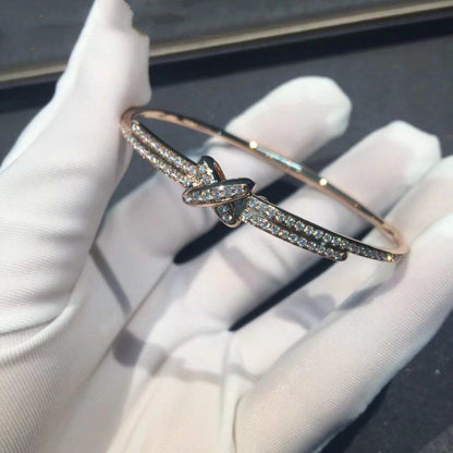[Resenly Jewelry]JEUX DE BRACELET DIAMONDS PINK GOLD
