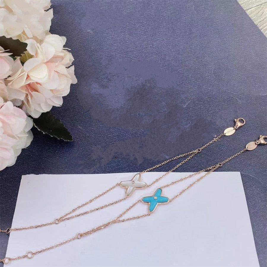 [Resenly Jewelry]JEUX BRACELET TURQUOISE PINK GOLD 1 DIAMOND