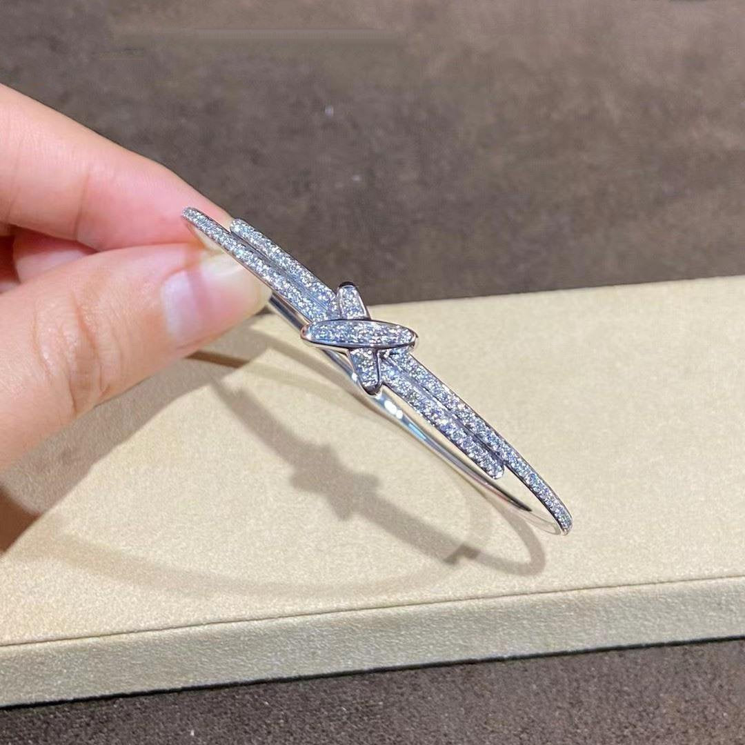[Resenly Jewelry]JEUX DE BRACELET DIAMONDS SILVER