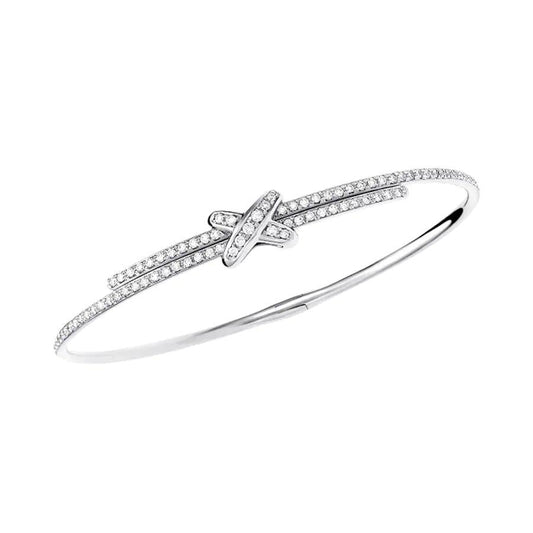 [Resenly Jewelry]JEUX DE BRACELET ダイヤモンド シルバー