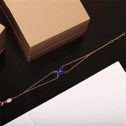 [Resenly Jewelry] 透かし彫り 四つ葉のクローバー フラワー型リング