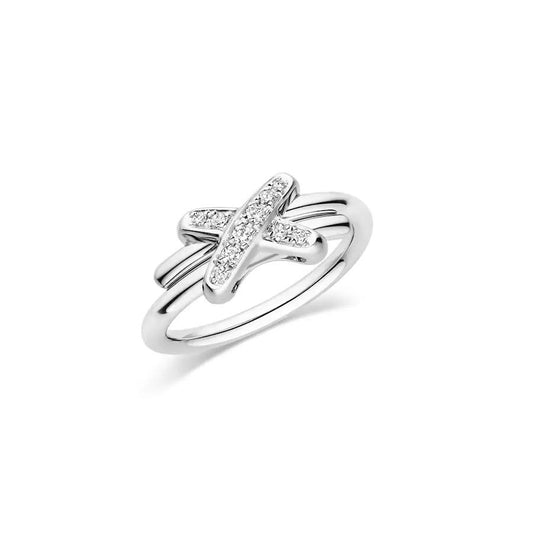 [Resenly Jewelry]JEUX DE SILVER DIAMOND RING