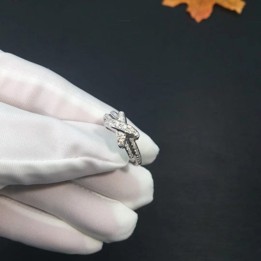 {"[Resenly Jewelry]JEUX DE SILVER DIAMOND RING"}