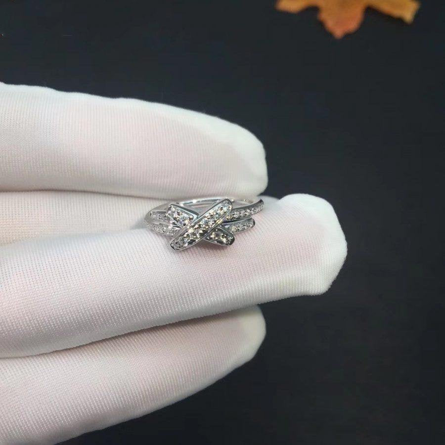 {"[Resenly Jewelry]JEUX DE SILVER DIAMOND RING"}