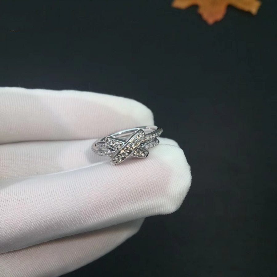 {"[Resenly Jewelry]JEUX DE SILVER DIAMOND RING"}