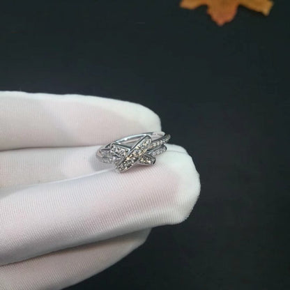 {"[Resenly Jewelry]JEUX DE SILVER DIAMOND RING"}