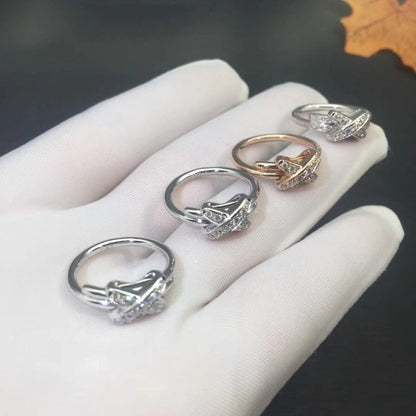 {"[Resenly Jewelry]JEUX DE SILVER DIAMOND RING"}