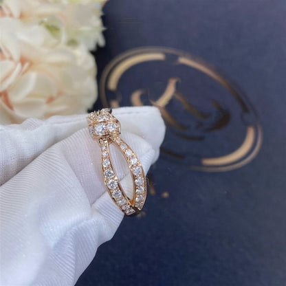[Resenly Jewelry]LIENS PINK GOLD DIAMOND RING
