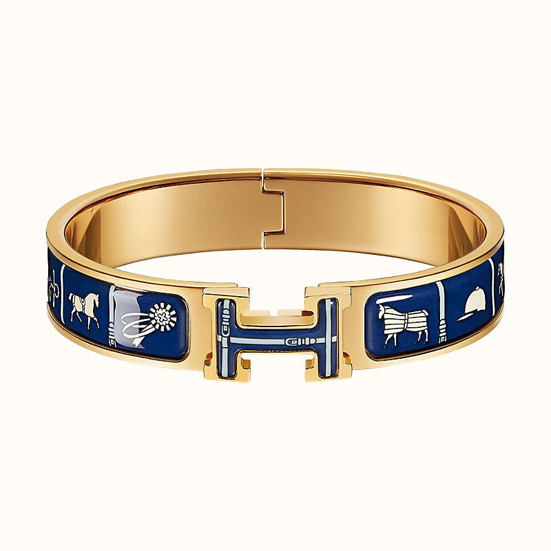 [Resenly Jewelry]H COUVERTURES DARK BLUE BRACELET