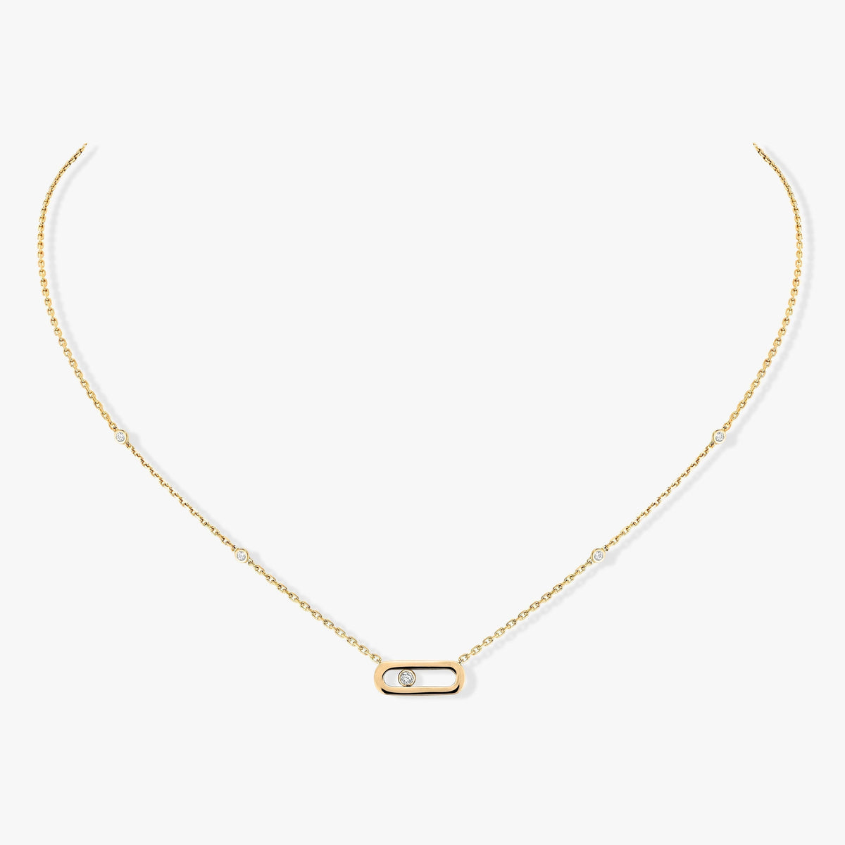 [Resenly Jewelry]MOVE UNO ダイヤモンドネックレス