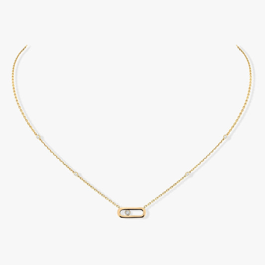 [Resenly Jewelry]MOVE UNO DIAMOND NECKLACE