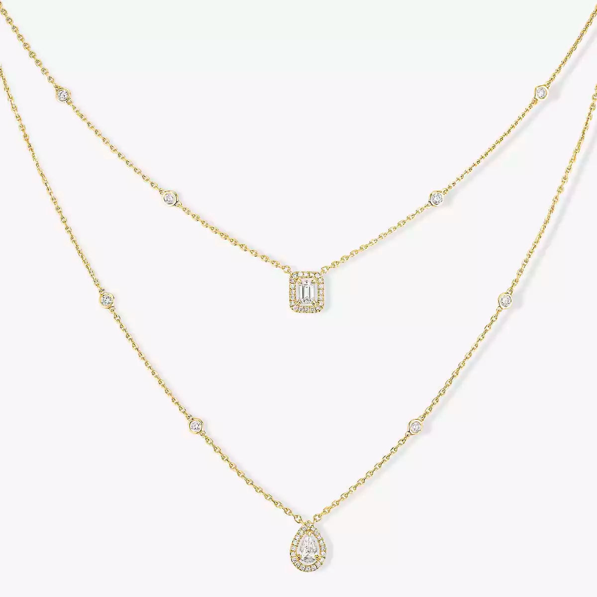 {"[Resenly Jewelry]Diamond Necklace My Twin 2 Rows": "[レゼンリー・ジュエリー] ダイヤモンドネックレス マイ・ツイン 2ロウ"}
