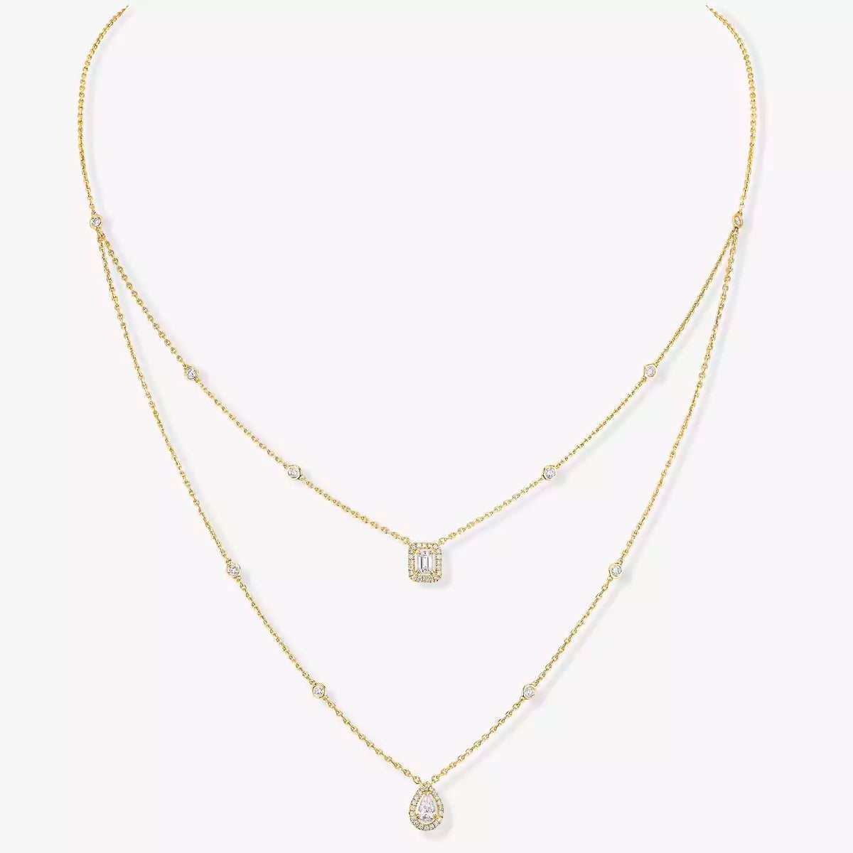 {"[Resenly Jewelry]Diamond Necklace My Twin 2 Rows": "[レゼンリー・ジュエリー] ダイヤモンドネックレス マイ・ツイン 2ロウ"}