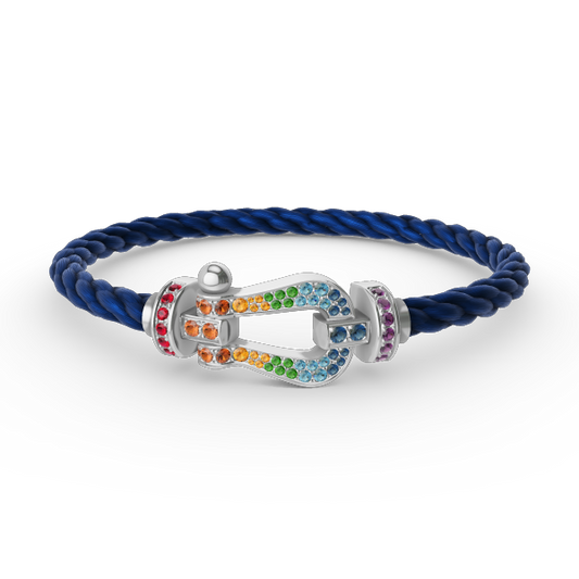 {
  "Resenly Jewelry": "Resenly Jewelry",
  "FORC LARGE HORSESHOE COLORED DIAMOND BRACELET SILVER": "FORC ラージホースシュー カラードダイヤモンド ブレスレット シルバー"
}