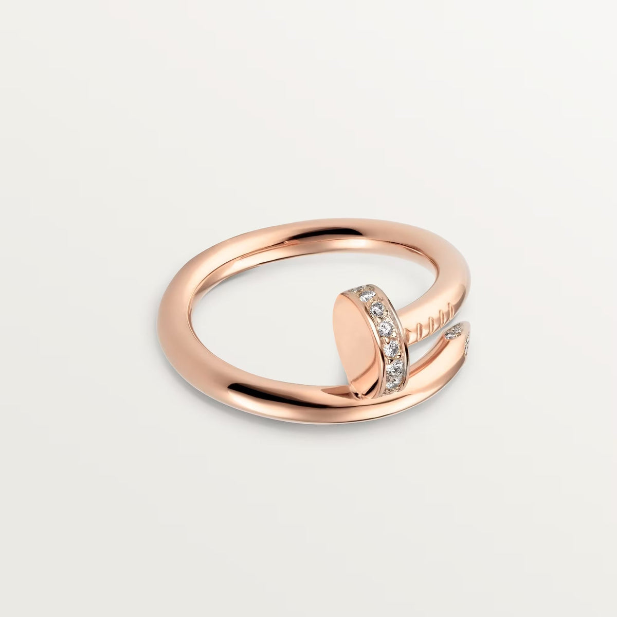 [Resenly Jewelry]JUSTE リング 2.6MM ハーフダイヤモンド