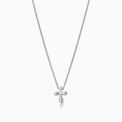 [Resenly Jewelry]CROSS PENDANT MINI BARE CROSS NECKLACE