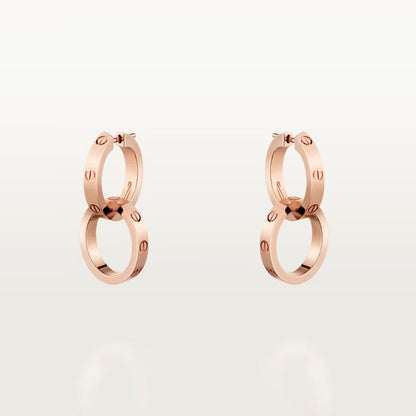 [Resenly Jewelry]LOVE 3.3MM ダングルピアス