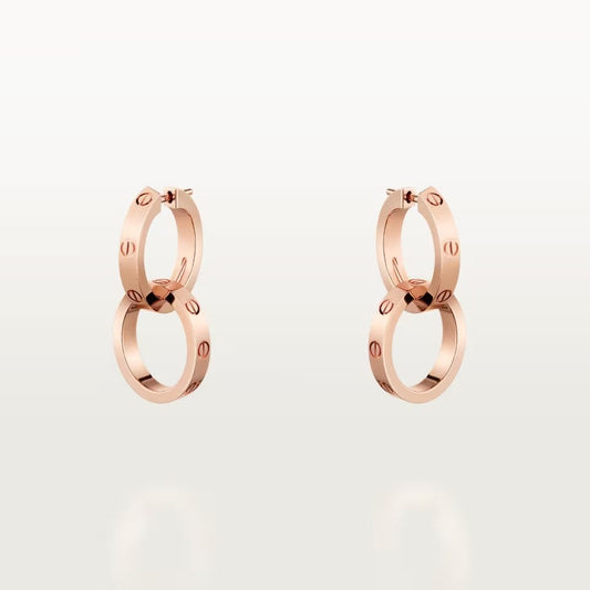 [Resenly Jewelry]LOVE 3.3MM ダングルピアス