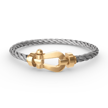 [Resenly Jewelry]FORCE LARGE HORSESHOE NO DIAMOND BRACELET GOLD
