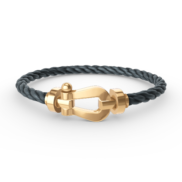 [Resenly Jewelry]FORCE LARGE HORSESHOE NO DIAMOND BRACELET GOLD