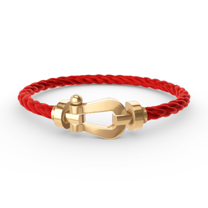 [Resenly Jewelry]FORCE LARGE HORSESHOE NO DIAMOND BRACELET GOLD