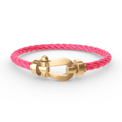 [Resenly Jewelry]FORCE LARGE HORSESHOE NO DIAMOND BRACELET GOLD