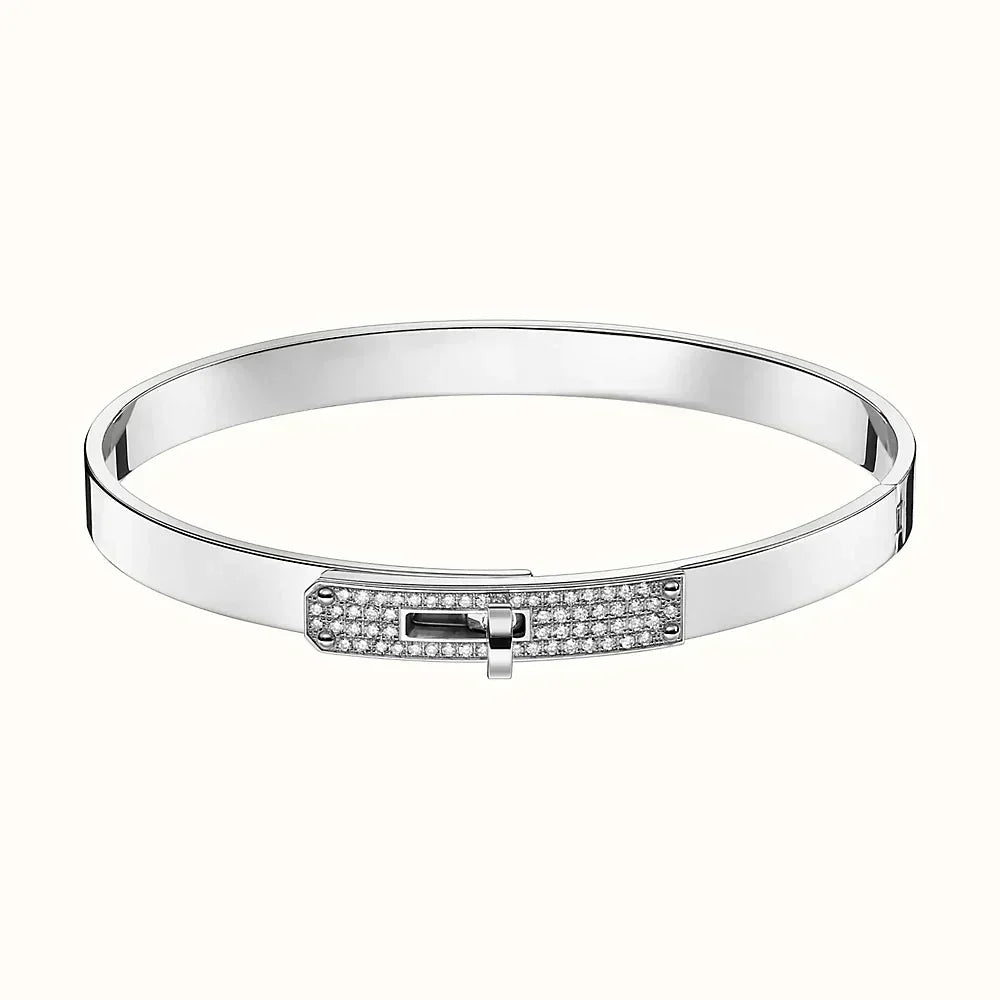[Resenly Jewelry]KELLY SILVER DIAMOND BRACELET