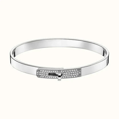 [Resenly Jewelry]KELLY SILVER DIAMOND BRACELET