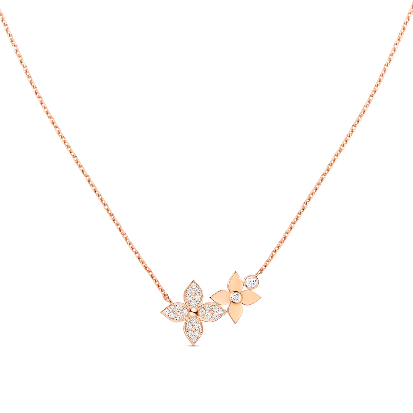 {
  "Resenly Jewelry": "レゼンリー・ジュエリー",
  "STAR BLOSSOM NECKLACE PINK GOLD DIAMONDS": "スター ブロッサム ネックレス ピンクゴールド ダイヤモンド"
}