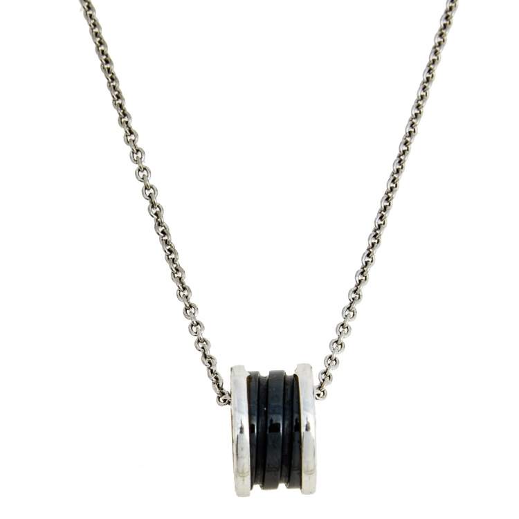 {
  "Resenly Jewelry": "リゼンリー・ジュエリー",
  "ZERO 1 BLACK CERAMIC SILVER NECKLACE": "ゼロワン ブラックセラミック シルバーネックレス"
}