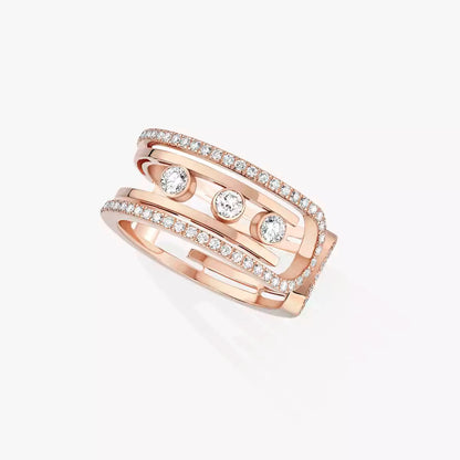 [Resenly Jewelry]Move 10th Diamond Ring in Gold