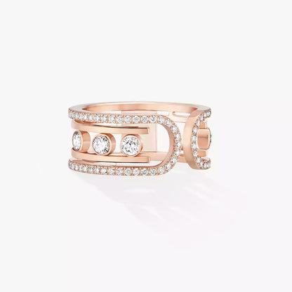 [Resenly Jewelry]Move 10th Diamond Ring in Gold