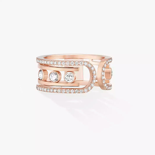 [Resenly Jewelry]Move 10th Diamond Ring in Gold