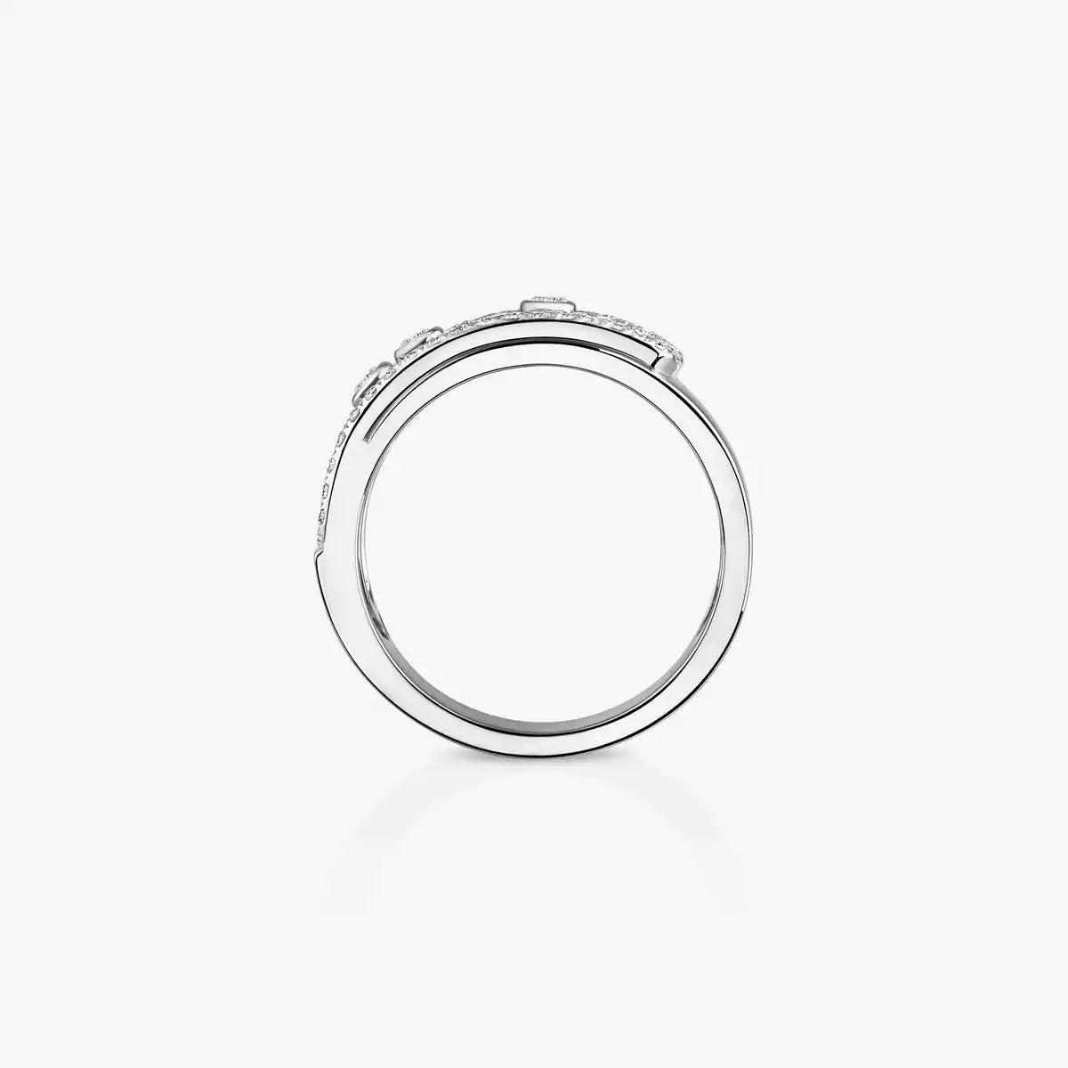 [Resenly Jewelry] ムーヴ ノア パヴェ リング