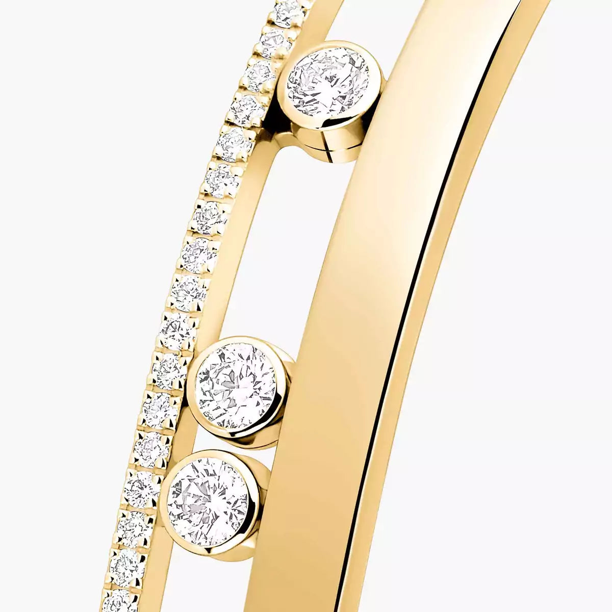 [Resenly Jewelry]Move Romane Diamond Bangle Bracelet