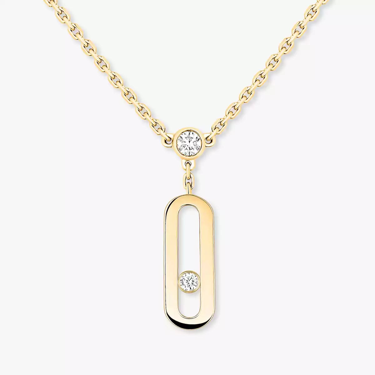 [Resenly Jewelry] Move Uno Diamond Necklace