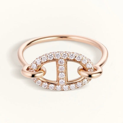 [Resenly Jewelry]RONDE SMALL DIAMOND RING