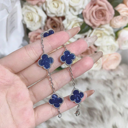 [Resenly Jewelry]CLOVER 5 MOTIF PIETERSITE BRACELET COLLECTION