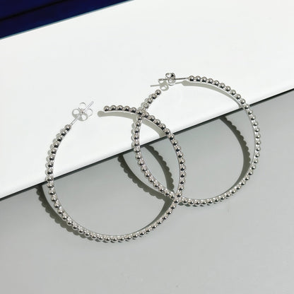 [Resenly Jewelry] SMOOTH BEAD STUD EARRINGS