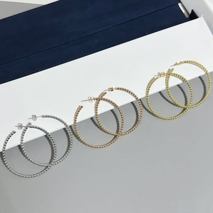 [Resenly Jewelry] SMOOTH BEAD STUD EARRINGS