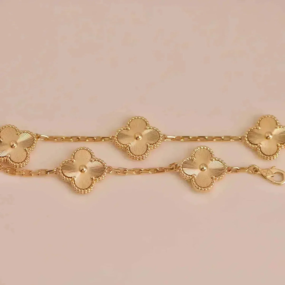 [Resenly Jewelry] CLOVER 5 MOTIF LASER BRACELET COLLECTION
