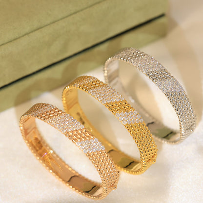 [Resenly Jewelry]  FIVE-ROW DIAMOND BRACELET