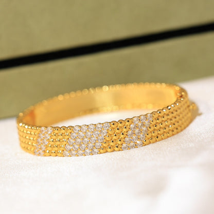 [Resenly Jewelry]  FIVE-ROW DIAMOND BRACELET