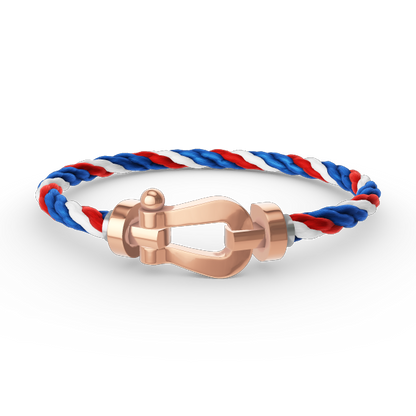 [Resenly Jewelry]FORCE LARGE HORSESHOE NO DIAMOND BRACELET ROSE GOLD